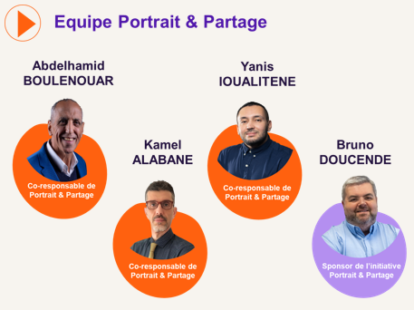Lancement de Portrait & Partage