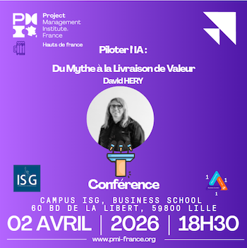 Hauts de France  | Conférence | Piloter l'IA : Du Mythe à la Livraison de Valeur