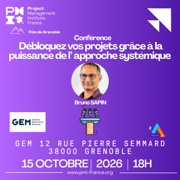 Pôle Grenoble | Débloquez vos projets grâce à la puissance de l’approche systémique | 15 Octobre 2026 à 18H00